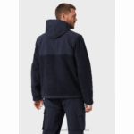 J0HV512 muška patrolna jakna od flisa muškarci Helly-Hansen crno - Image 3