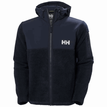 J0HV512 muška patrolna jakna od flisa muškarci Helly-Hansen crno