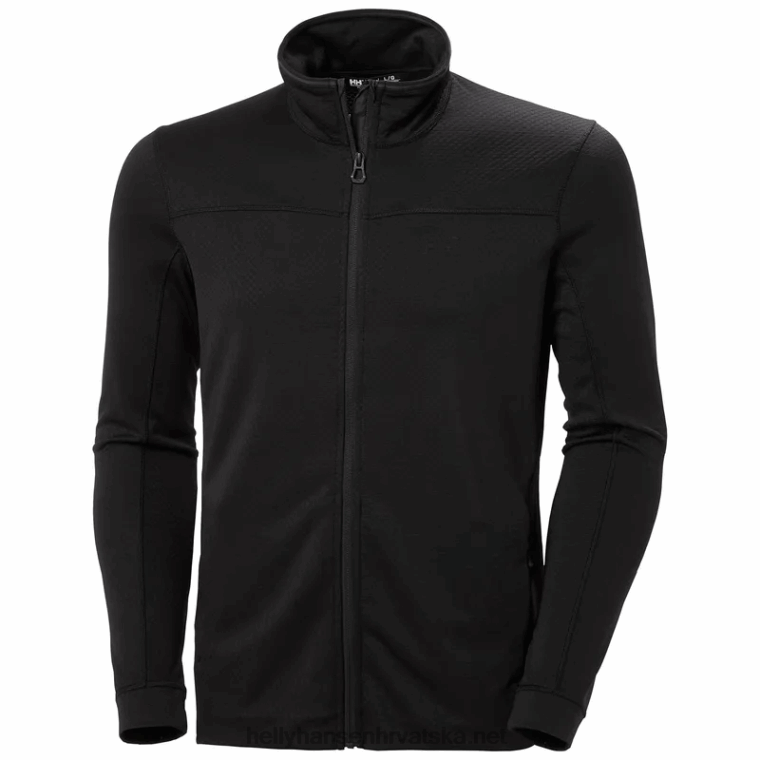 j0hv537_muski_brzi_srednji_sloj_muskarci_helly_hansen_crno.png J0HV537 muški brzi srednji sloj muškarci Helly-Hansen crno - Image 1