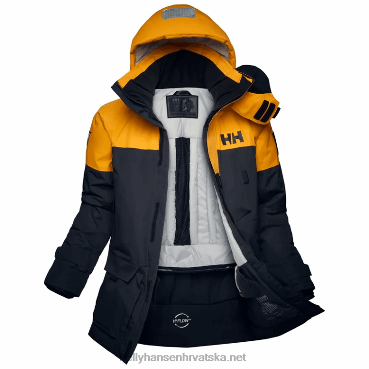 J0HV53 muška parka Arctic Ocean h2flow muškarci Helly-Hansen močvarna jagoda - Image 1