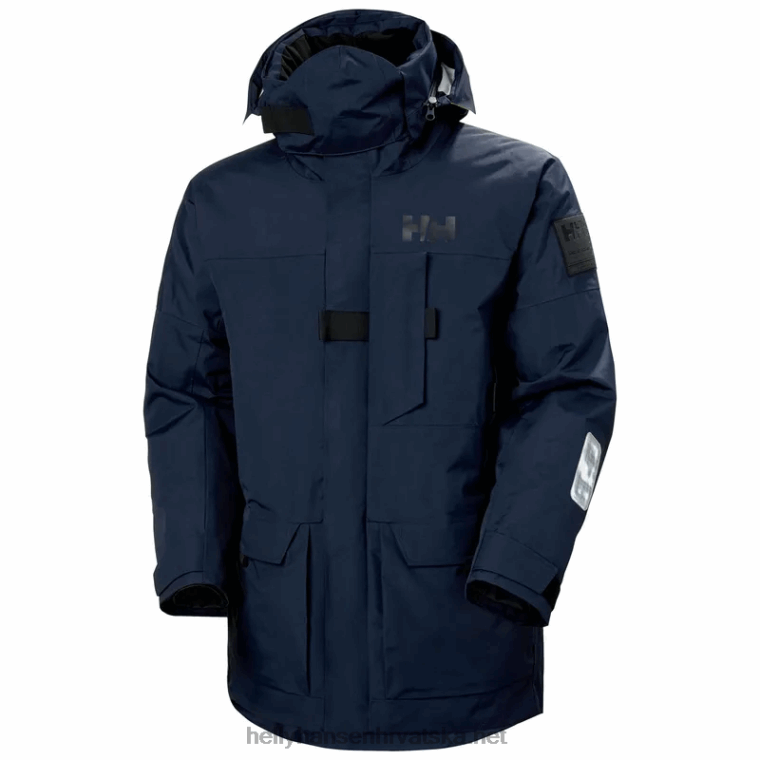 j0hv54_muska_parka_arctic_ocean_h2flow_muskarci_helly_hansen_mornarica.png J0HV54 muška parka Arctic Ocean h2flow muškarci Helly-Hansen mornarica - Image 1