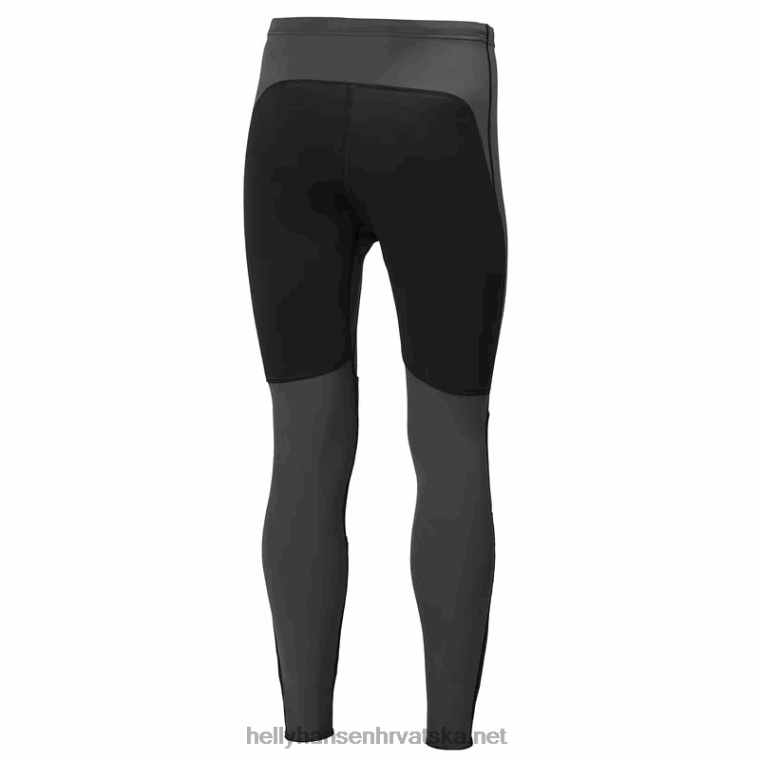 J0HV557 unisex hp otporne tajice za jedrenje muškarci Helly-Hansen ebanovina - Image 4