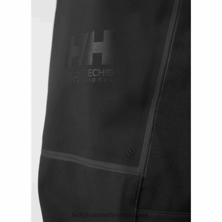 J0HV569 muški hp foil pro sailing bib muškarci Helly-Hansen ebanovina - Image 3