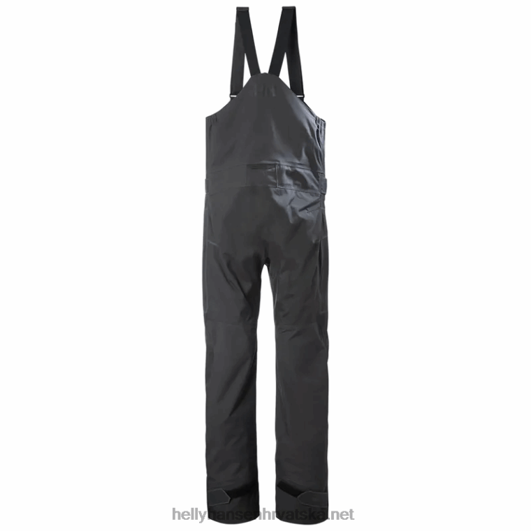 J0HV569 muški hp foil pro sailing bib muškarci Helly-Hansen ebanovina - Image 6