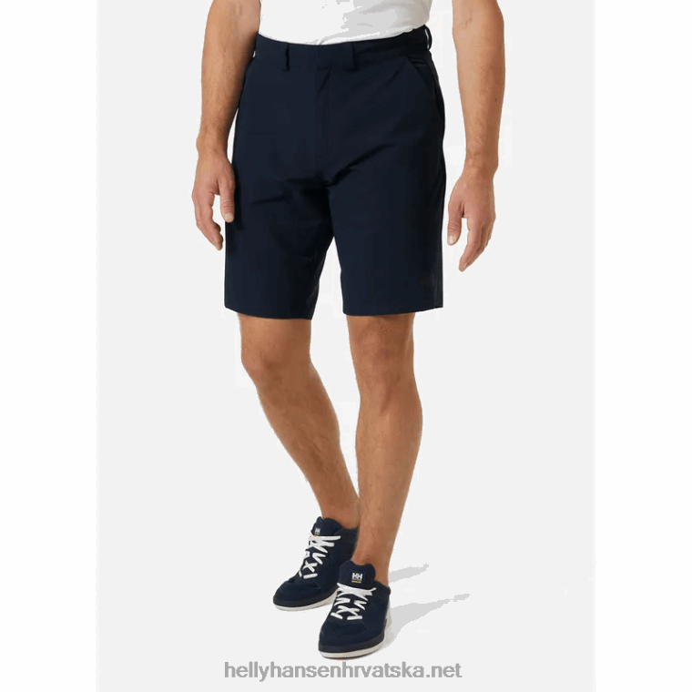 J0HV571 muške hh brzosušeće kratke hlače 10" muškarci Helly-Hansen ebanovina - Image 2