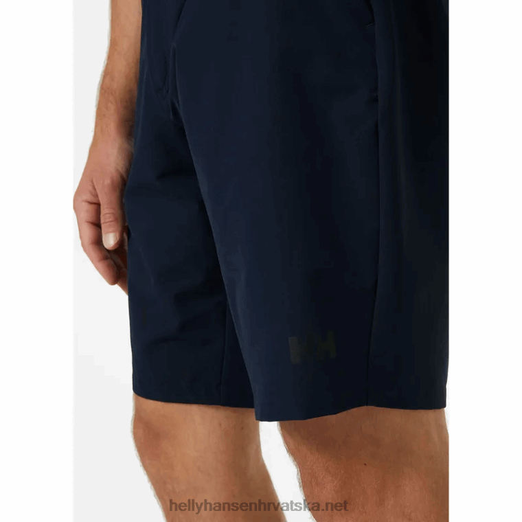 J0HV571 muške hh brzosušeće kratke hlače 10" muškarci Helly-Hansen ebanovina - Image 6