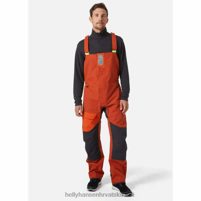 J0HV590 muška majica za obalno jedrenje Newport muškarci Helly-Hansen sivi melang - Image 2