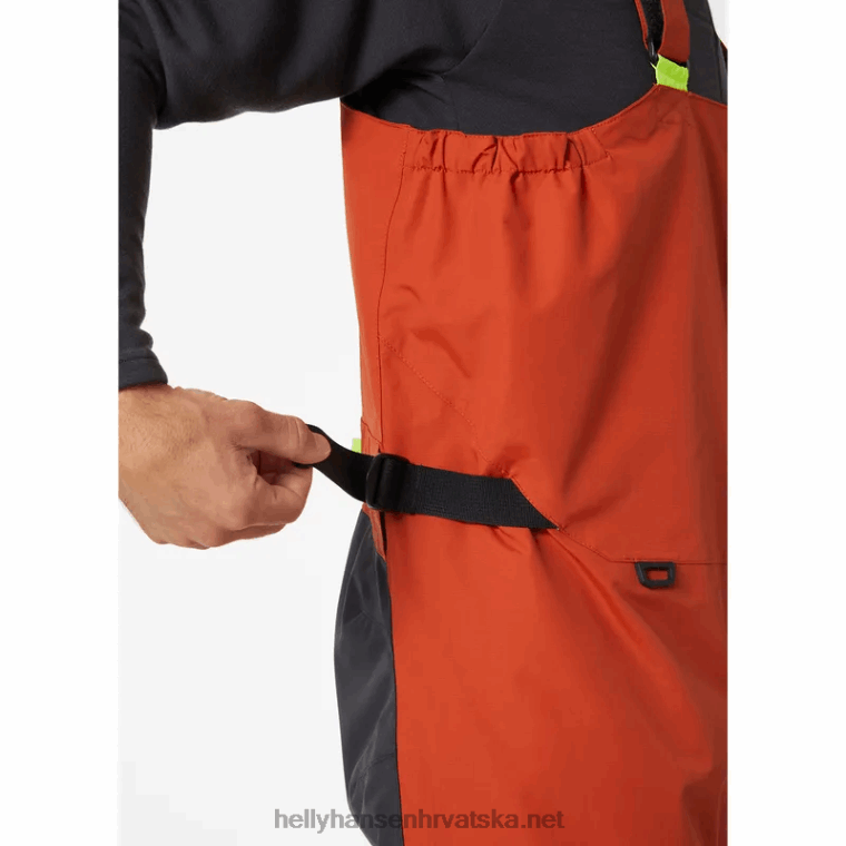 J0HV590 muška majica za obalno jedrenje Newport muškarci Helly-Hansen sivi melang - Image 5