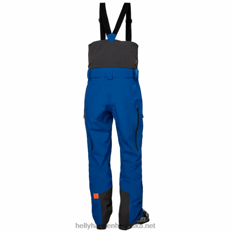 J0HV598 muške sogn skijaške hlače s naramenicama muškarci Helly-Hansen mornarica - Image 4