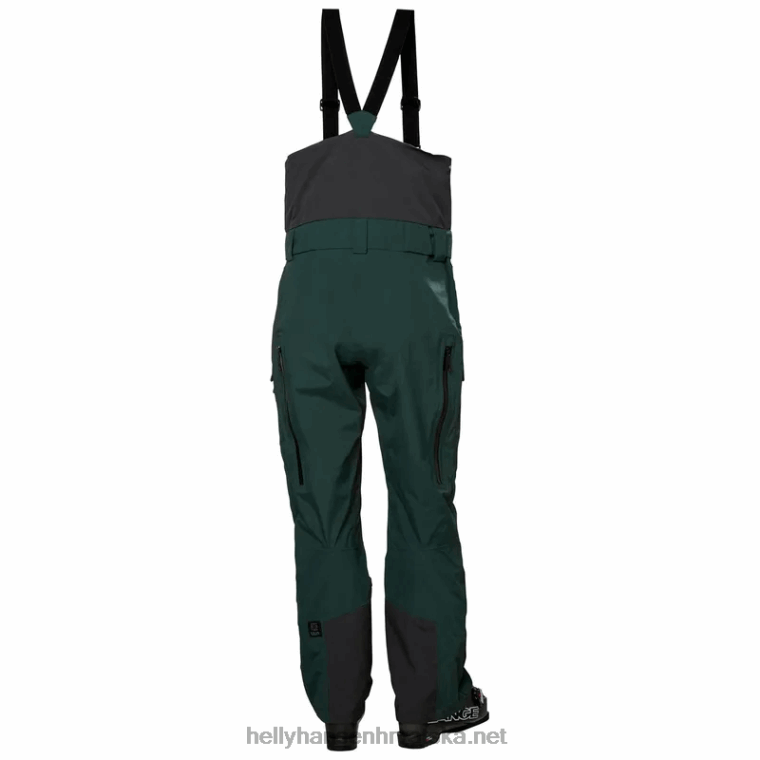J0HV599 muške sogn skijaške hlače s naramenicama muškarci Helly-Hansen duboki fjord - Image 4