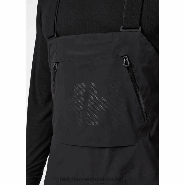 J0HV603 muške ridge infinity bib shell skijaške hlače muškarci Helly-Hansen močvarna jagoda - Image 7