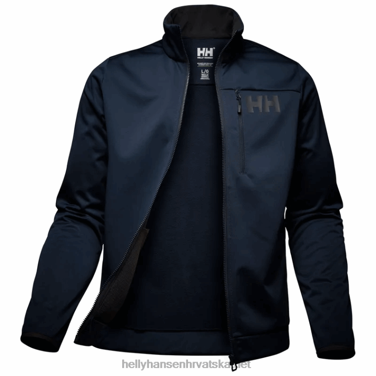 J0HV60 muška hp jakna od flisa otporna na vjetar muškarci Helly-Hansen mornarica - Image 1