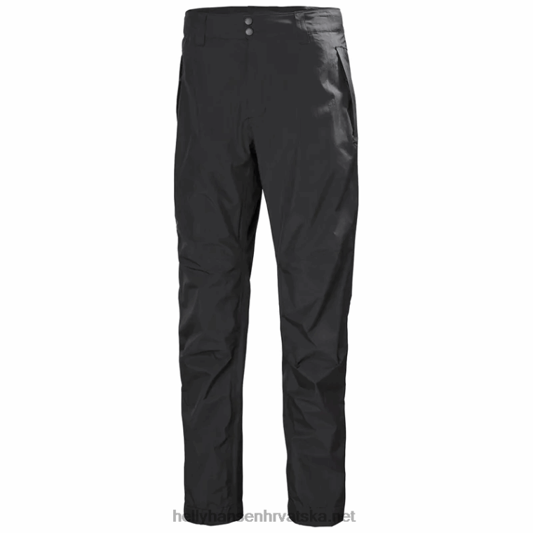 J0HV623 muške verglas 2l ripstop školjkaste hlače muškarci Helly-Hansen crno - Image 1