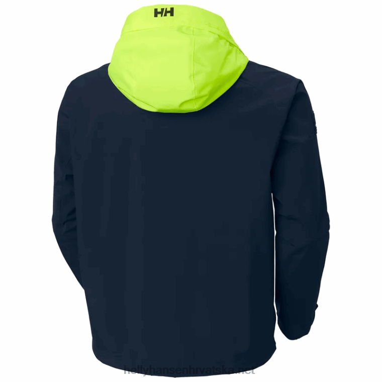 J0HV66 muška hp trkaća jedriličarska jakna s kapuljačom muškarci Helly-Hansen mornarica - Image 5