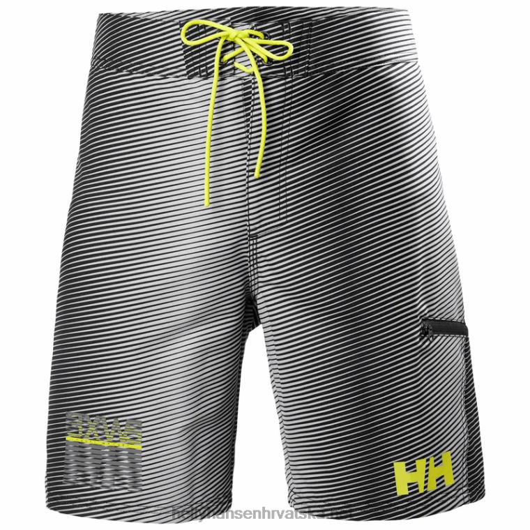 J0HV703 muške hp brzosušeće kratke hlače za dasku 9" muškarci Helly-Hansen slatka limeta - Image 1