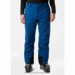 J0HV754 muške brze izolirane skijaške hlače muškarci Helly-Hansen crno - Image 2