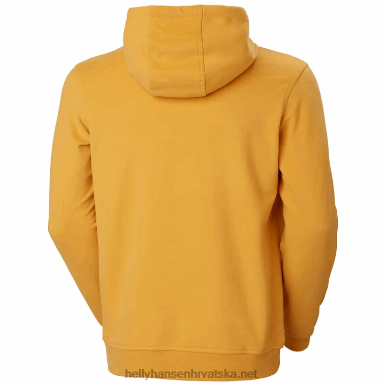 J0HV765 muška majica s kapuljačom s logom hh muškarci Helly-Hansen crno - Image 4