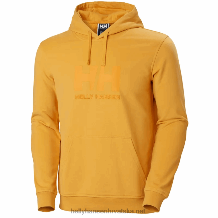 J0HV765 muška majica s kapuljačom s logom hh muškarci Helly-Hansen crno - Image 1