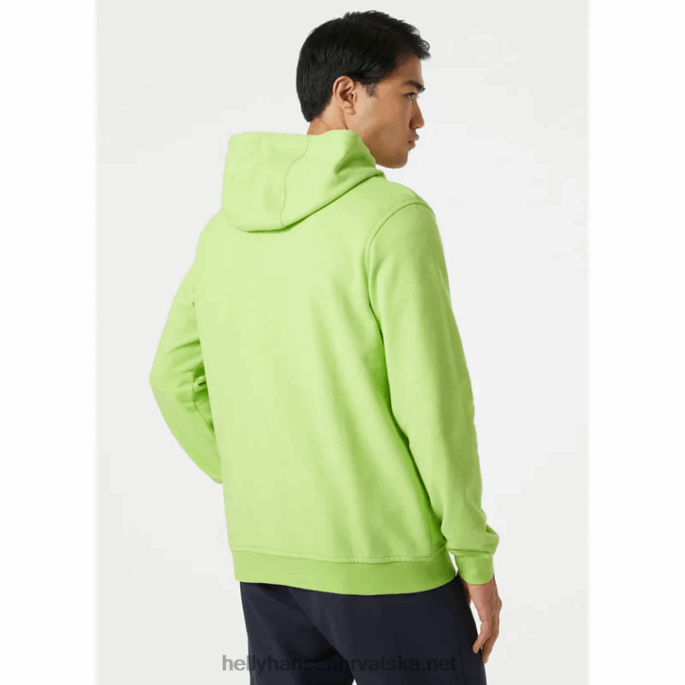 J0HV766 muška majica s kapuljačom s logom hh muškarci Helly-Hansen medovina - Image 3