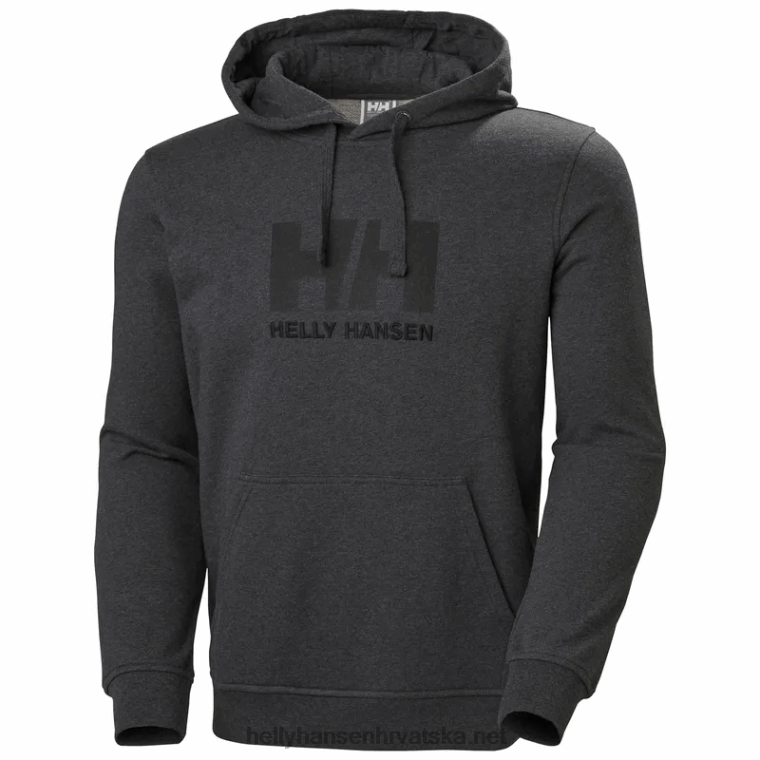 J0HV773 muška majica s kapuljačom s logom hh muškarci Helly-Hansen patrolni oran - Image 1