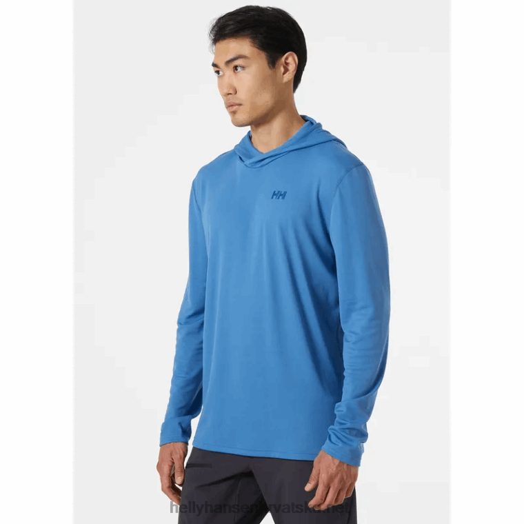 J0HV807 muška hh lifa active solen majica s kapuljačom muškarci Helly-Hansen mornarica - Image 2