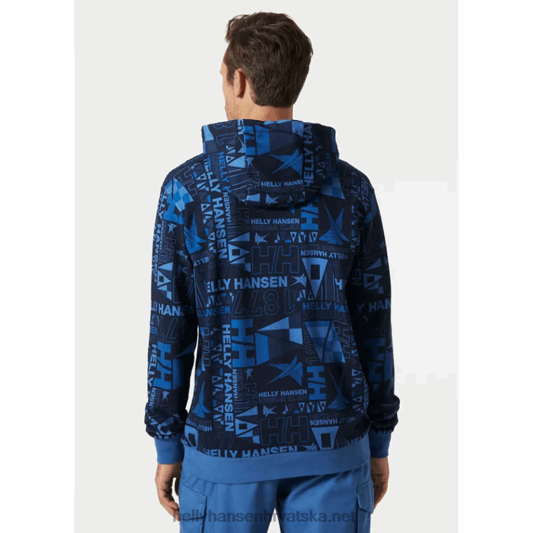 J0HV810 muška majica s kapuljačom Newport od organskog pamuka muškarci Helly-Hansen bijela - Image 3