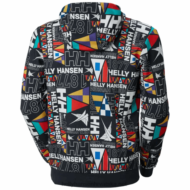 J0HV811 muška majica s kapuljačom Newport od organskog pamuka muškarci Helly-Hansen ocean burge - Image 4