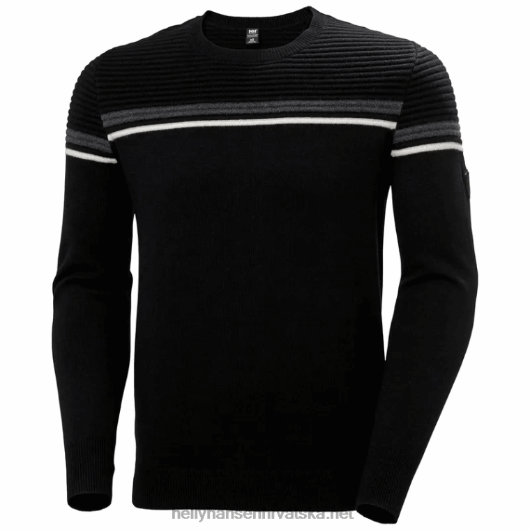 j0hv814_muski_carv_pleteni_dzemper_muskarci_helly_hansen_najtamniji_spr.png J0HV814 muški carv pleteni džemper muškarci Helly-Hansen najtamniji spr - Image 1