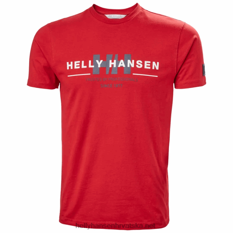 j0hv830_muska_rwb_graficka_majica_muskarci_helly_hansen_bijela.png J0HV830 muška rwb grafička majica muškarci Helly-Hansen bijela - Image 1