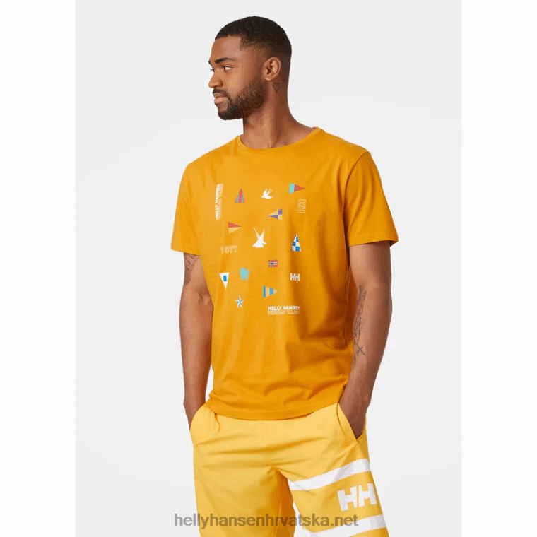 J0HV833 muška majica shoreline 2.0 muškarci Helly-Hansen ružičasti kvarc - Image 2
