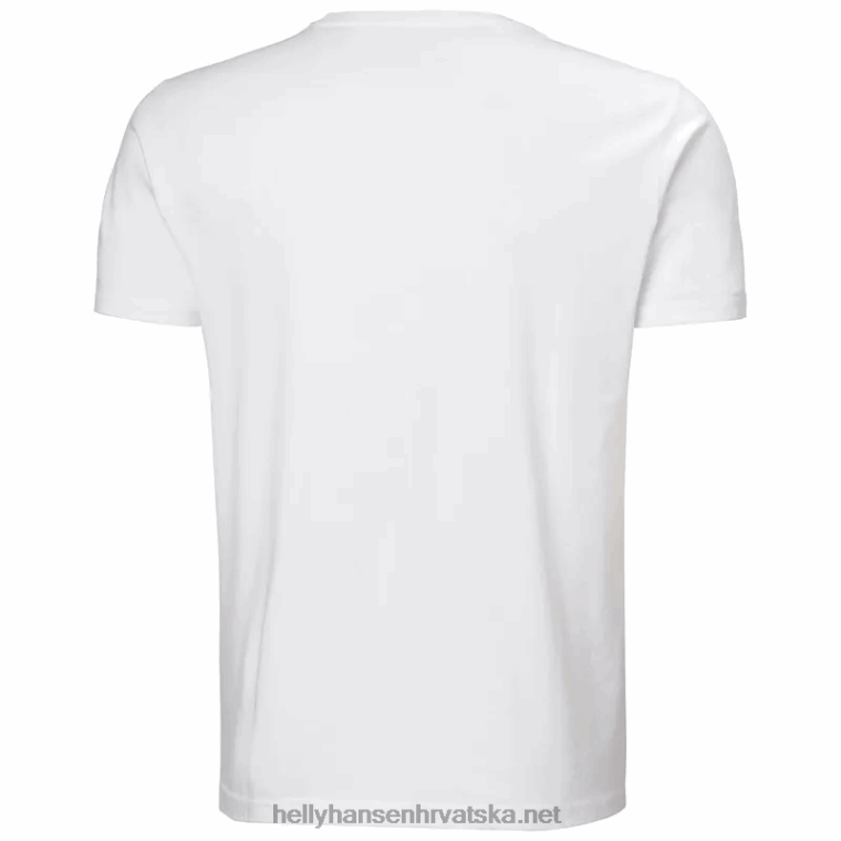 J0HV836 muška majica shoreline 2.0 muškarci Helly-Hansen bijela - Image 4