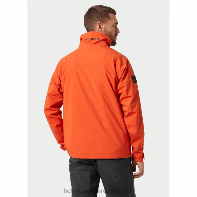 J0HV84 muška jakna za jedrenje hp lifaloft racing muškarci Helly-Hansen patrolni oran - Image 3