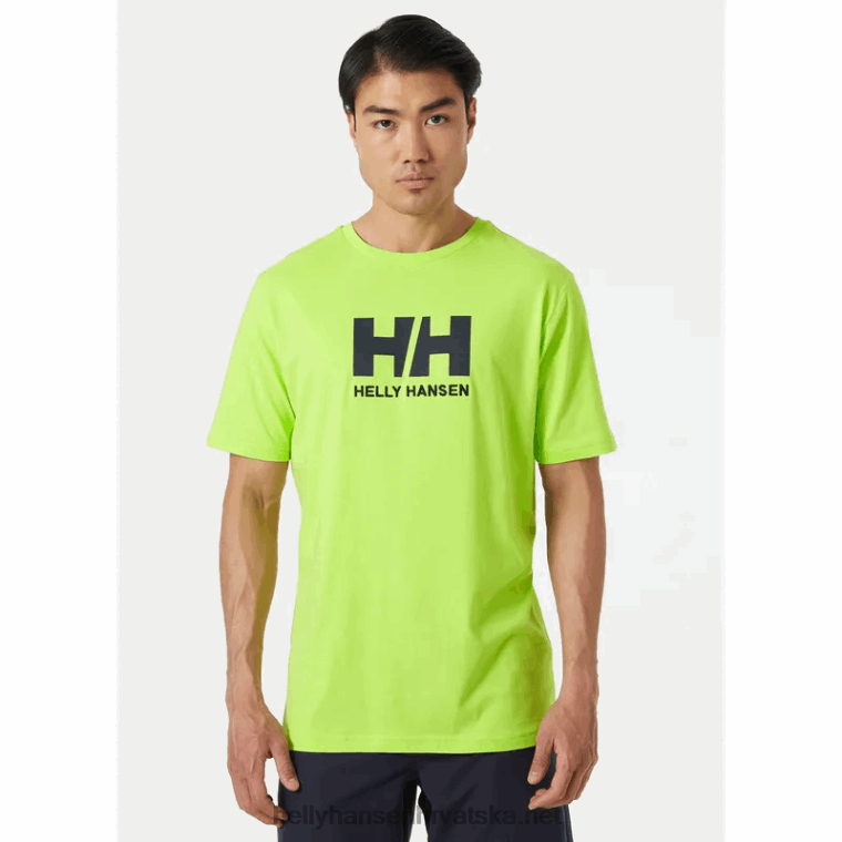 J0HV851 muška majica s logotipom hh muškarci Helly-Hansen medovina - Image 2