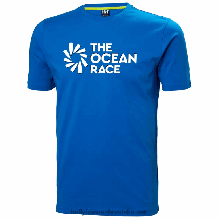 j0hv878_muska_majica_the_ocean_race_muskarci_helly_hansen_azurit.png J0HV878 muška majica the ocean race muškarci Helly-Hansen azurit - Image 1