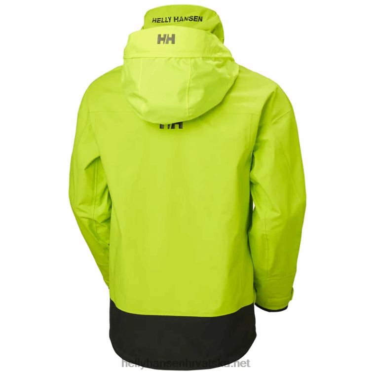 J0HV87 muška jakna za obalno jedrenje Pier 3.0 muškarci Helly-Hansen azidno vapno - Image 4
