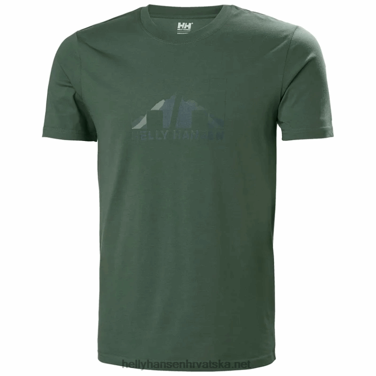j0hv882_muska_nord_graficka_majica_muskarci_helly_hansen_kanjon.png J0HV882 muška nord grafička majica muškarci Helly-Hansen kanjon - Image 1