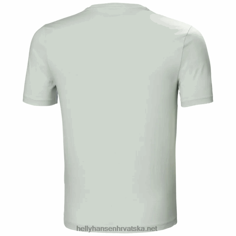 J0HV888 muška f2f majica od organskog pamuka muškarci Helly-Hansen bijela - Image 2