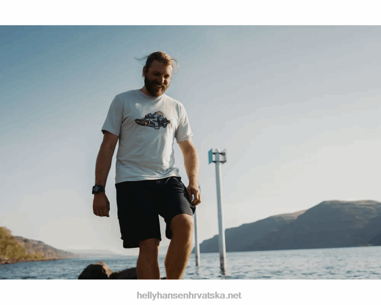 J0HV888 muška f2f majica od organskog pamuka muškarci Helly-Hansen bijela - Image 3