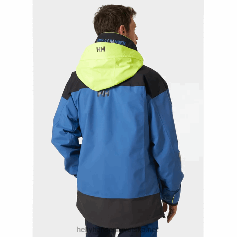 J0HV88 muška jakna za obalno jedrenje Pier 3.0 muškarci Helly-Hansen azurit - Image 3