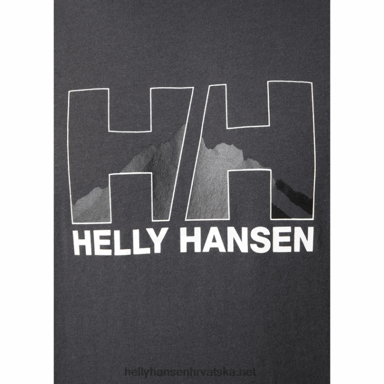 J0HV912 muška nord grafička majica dugih rukava muškarci Helly-Hansen bijela - Image 5