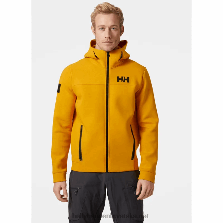 J0HV91 muška hp ocean jakna s patentnim zatvaračem muškarci Helly-Hansen močvarna jagoda - Image 2