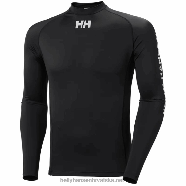 j0hv935_muska_vodena_odjeca_rashguard_muskarci_helly_hansen_crno.png J0HV935 muška vodena odjeća rashguard muškarci Helly-Hansen crno - Image 1