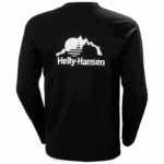 J0HV936 muška yu20 majica dugih rukava muškarci Helly-Hansen crno - Image 4