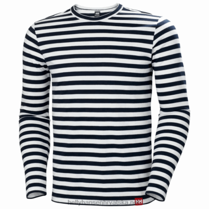J0HV938 muška pamučna majica dugih rukava Arctic Ocean muškarci Helly-Hansen duboki fjord