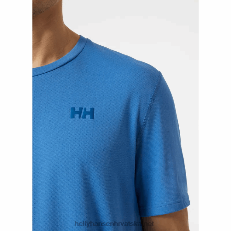 J0HV939 muška hh lifa active solen majica muškarci Helly-Hansen mornarska pruga - Image 5