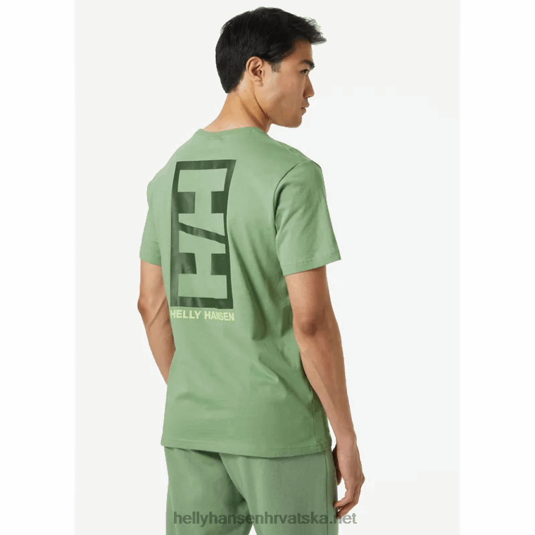 J0HV949 muška majica s osnovnim grafičkim motivima muškarci Helly-Hansen crno - Image 3