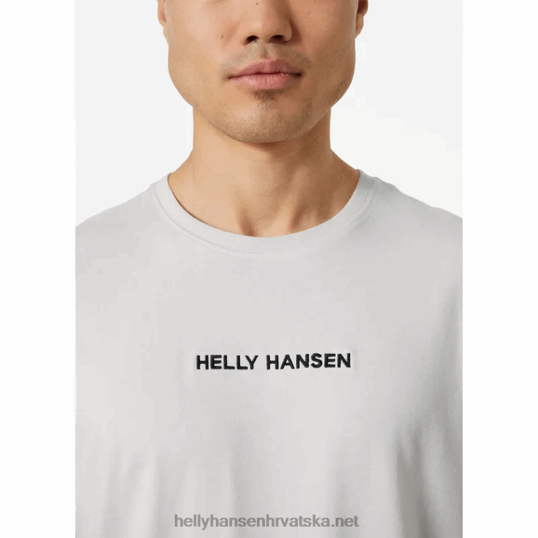 J0HV951 muška majica s osnovnim grafičkim motivima muškarci Helly-Hansen lilatech - Image 5