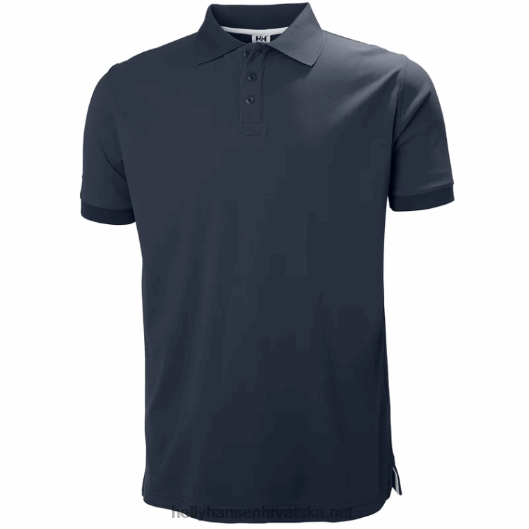 J0HV965 muški brzosušeći riftline polo muškarci Helly-Hansen upozorenje crveno - Image 1