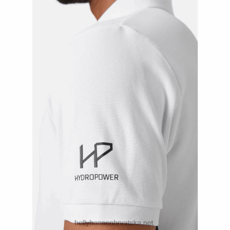J0HV967 muške hp racing brzosušeće polo majice muškarci Helly-Hansen siva magla - Image 6