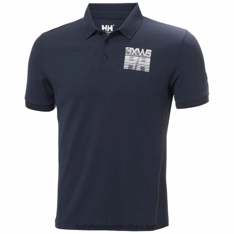 j0hv969_muske_hp_racing_brzosusece_polo_majice_muskarci_helly_hansen_upozorenje_crveno.png J0HV969 muške hp racing brzosušeće polo majice muškarci Helly-Hansen upozorenje crveno - Image 1
